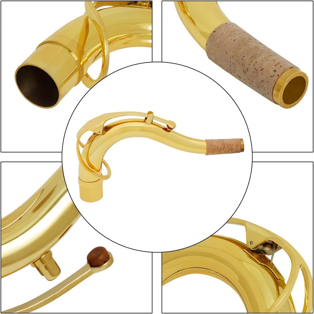 Brass Tenor Saxophone Sax Bend Neck 27.8mm Saxophone