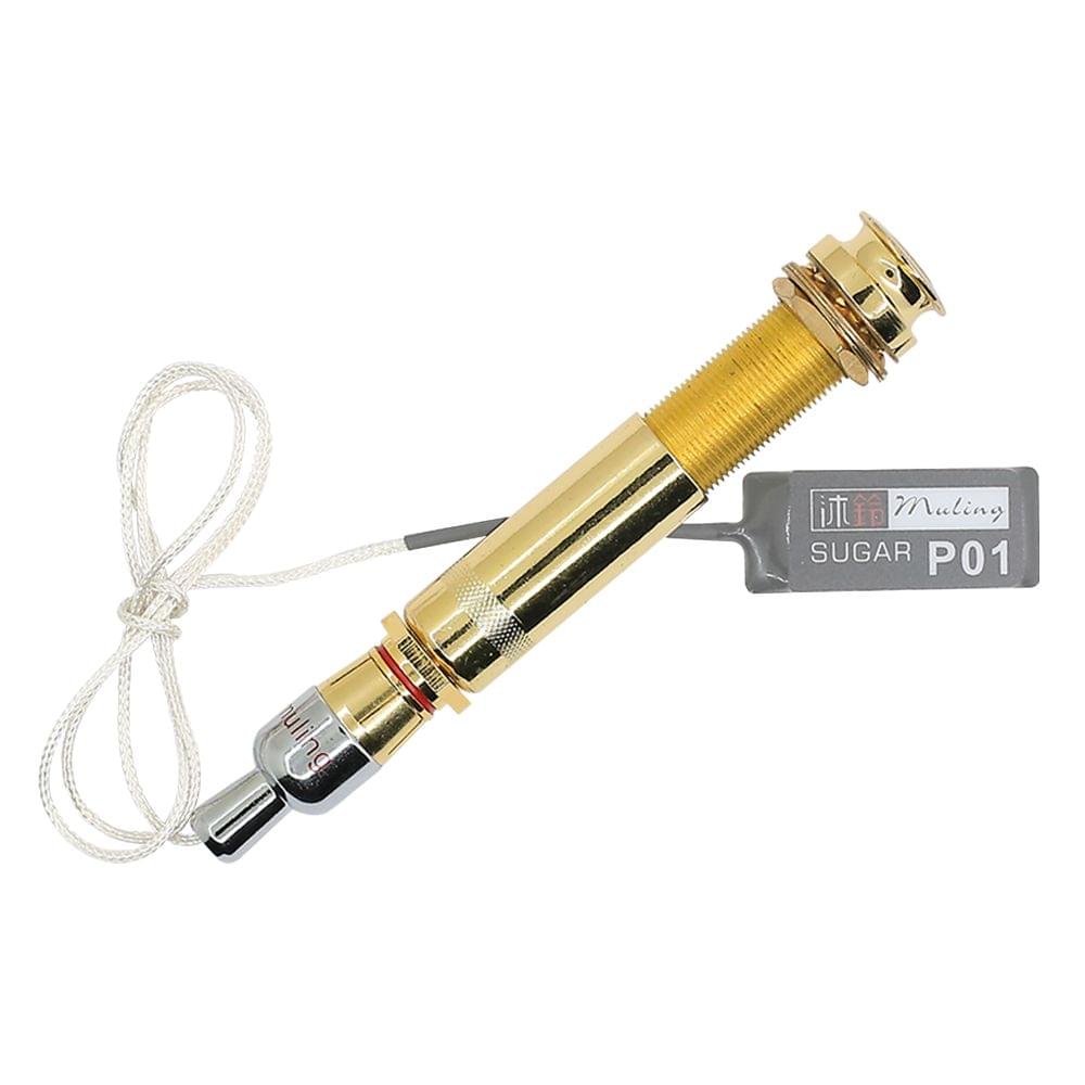 Guitar Pickup Tail Nail Converter Endpin Jack Adapter Copper