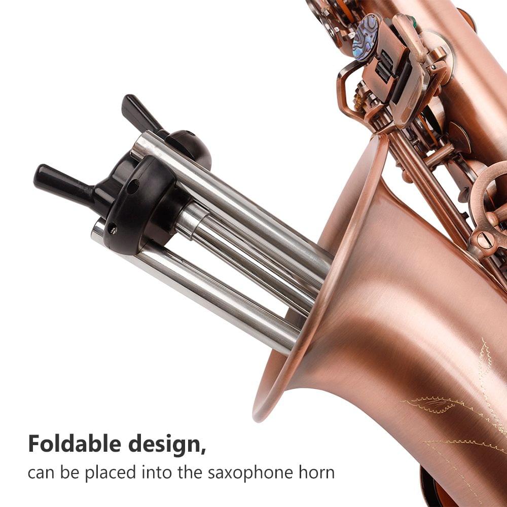 Foldable Saxophone Stand Portable Alto Sax Metal Floor Stand