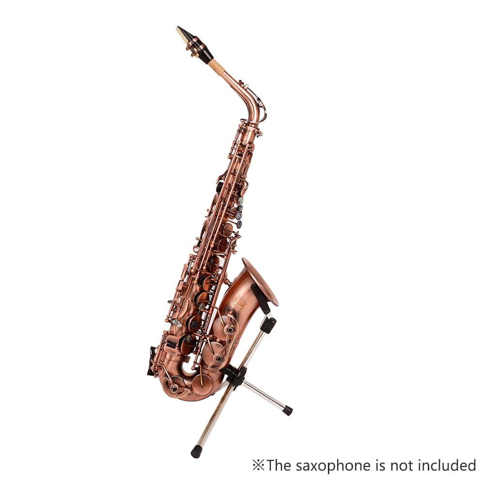 Foldable Saxophone Stand Portable Alto Sax Metal Floor Stand
