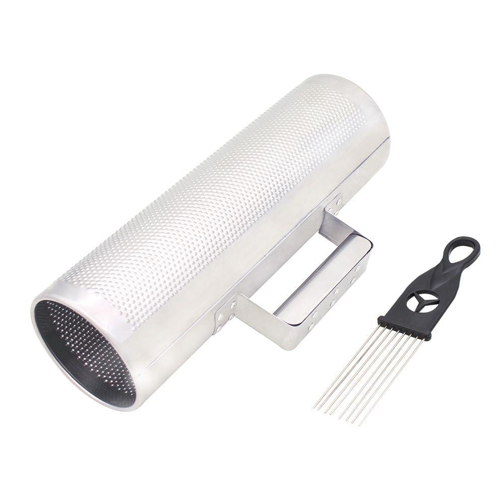 Professional Large Stainless Steel Guiro with Scraper