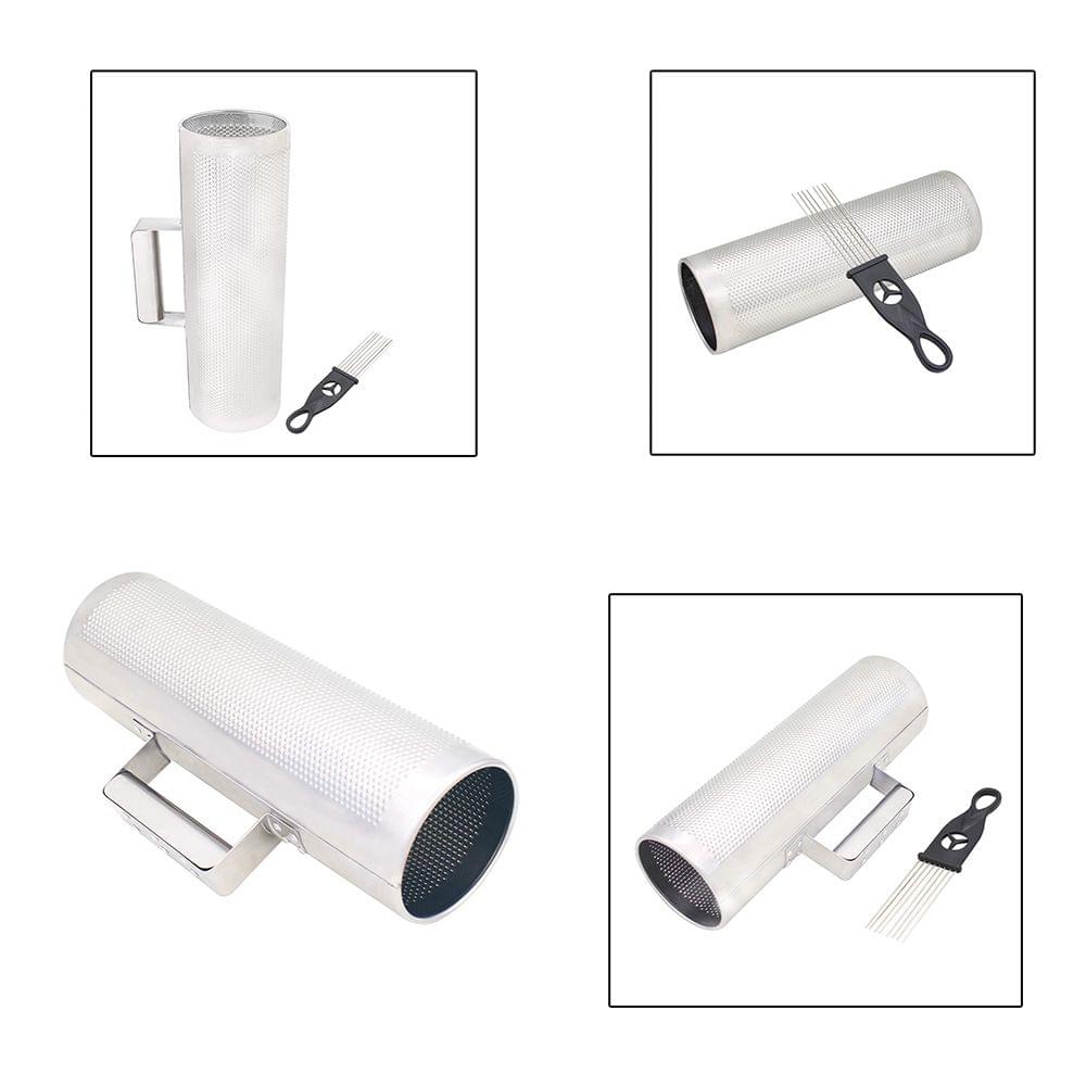 Professional Large Stainless Steel Guiro with Scraper