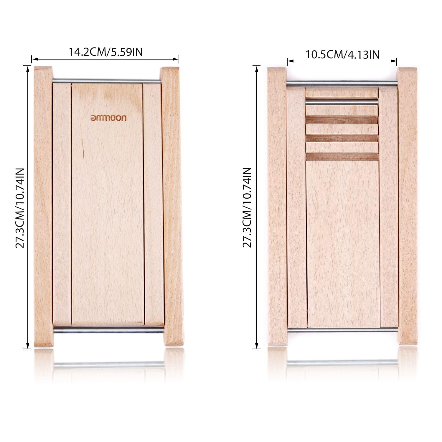 Uniqkart Foldable Solid Wood Guitar Foot Rest Footstool