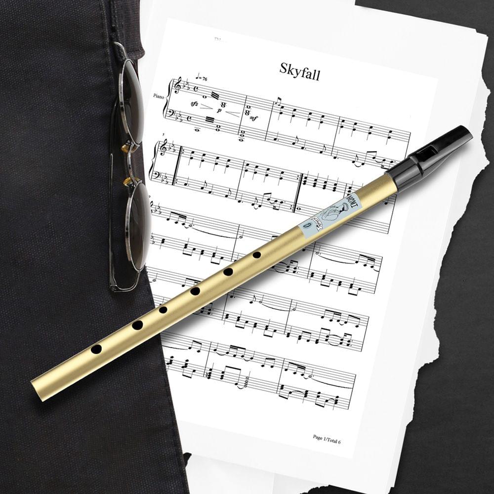 NAOMI 6 Holes Tin Whistle Traditional Irish Penny Whistle