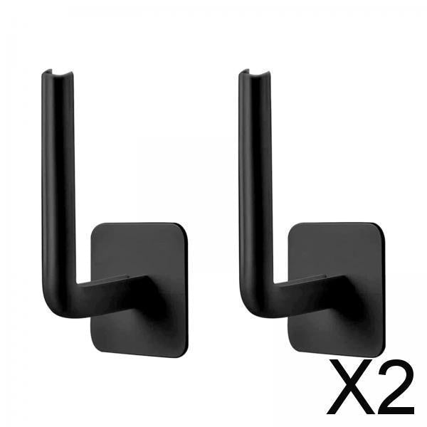 2xBaseball Cap Organizer Hat Holder Storage Modern for Bedroom Closet Bathroom Black