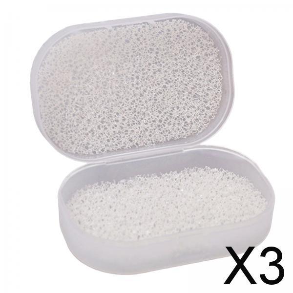 3xSoap Box with Cover Container Dish Absorbent Case Soap Bar Holder for School