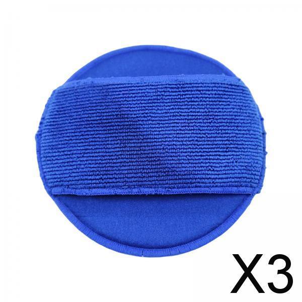 3xClay Bar Pad Reusable Washable Auto Detailing for Glass Cleaning Home