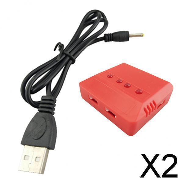 2x4 in 1 Battery Charger RC Helicopter for Syma X5C X5SW X4 Husban H107 H107C