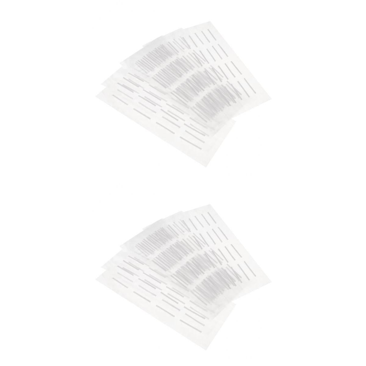 20x Rods False Eyelash Perming Curlers Curling Perm Sticky Cosmetic Set M L