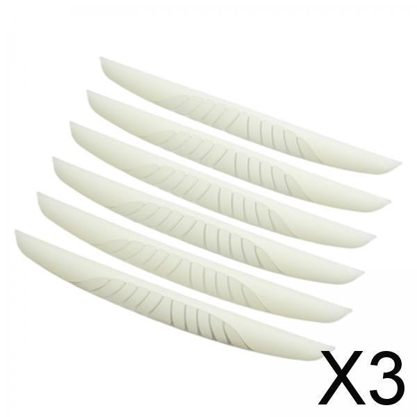 3xCar Door Protectors Bump Scratch Resistant Universal for Suvs Trucks Luminous