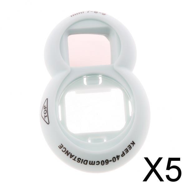 5xClose-Up Lens Self-Portrait Mirror for Fuji Instax Mini 7S 8 9 Light Blue