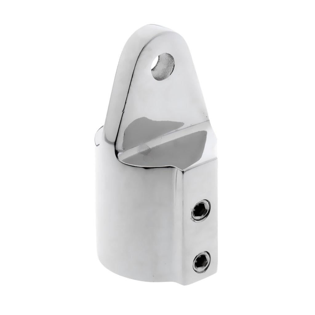 Eye End Cap Bimini Top Fitting Hardware 7/8'' 316 Marine Stainless Steel