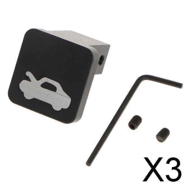 3xHood Release Latch Handle Repair Kit For HondaCIVIC Ridgeline Element Black