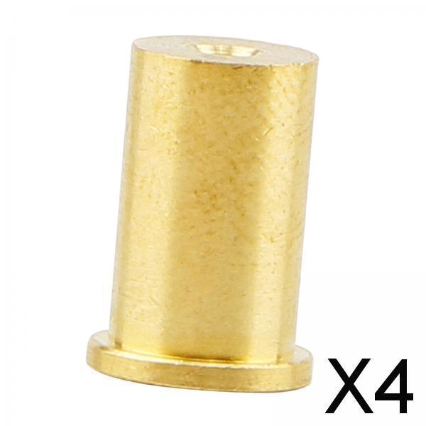 4xGolf Brass Tip Weights Plug Insert Copper Golf Accessories Golf Tip Weights Steel Shaft 4g