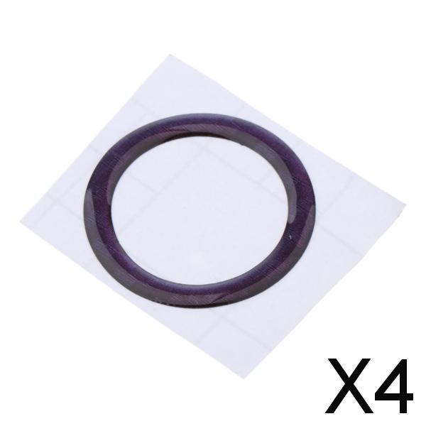 4xCar Engine Start Stop Button Ring Trim Decor For E90 E60 E70 Dark Blue