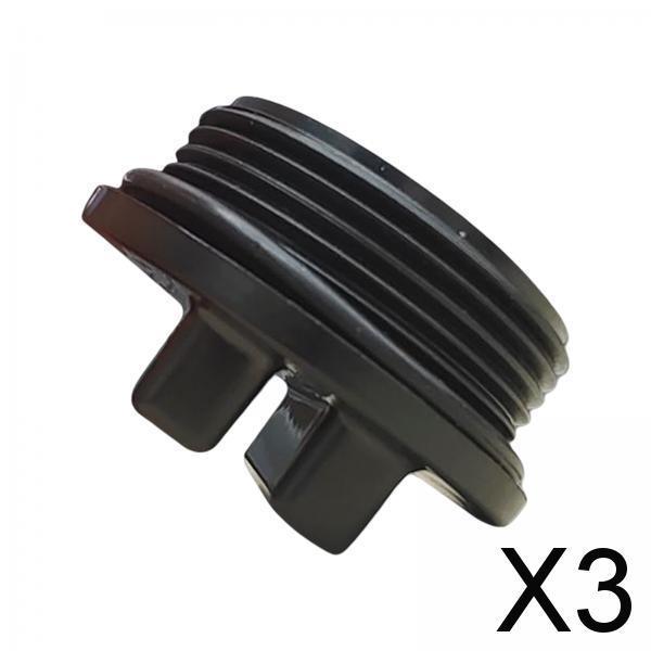 3xFilter Drain Plug Drain Cover Replacement Parts for Swimming Pool Accessory