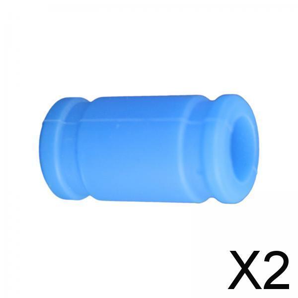 2xRC Exhaust Tube Durable 1/8 Tank Car Exhaust Tube for HSP Replacements 94102 blue