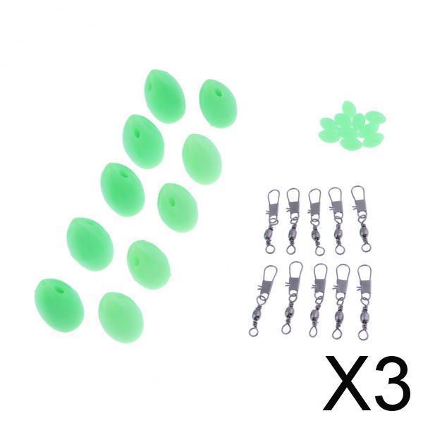 3x10 Pieces Bombarda Sbirolino Floating Trout Pose Fly Fishing Floats Green