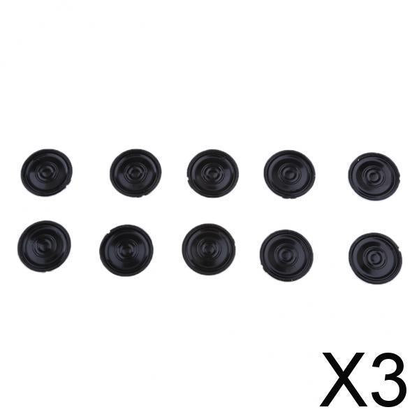 3x10Pcs 28mm 8ohm 0.5W Audio Speaker Stereo Woofer Loudspeaker Trumpet Horn