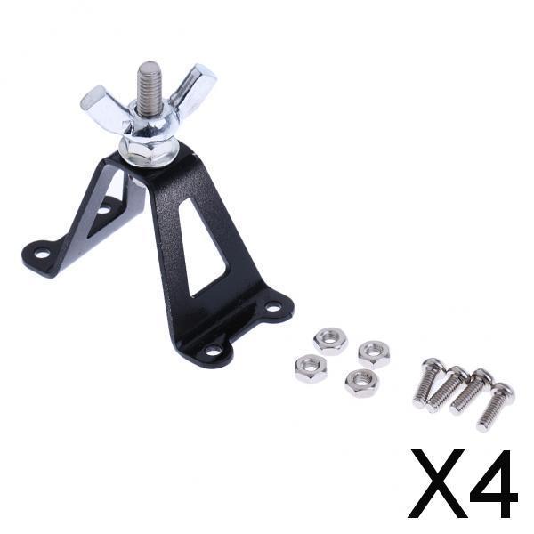 4x1/10 Spare Tire Rack Rear Bracket Wheel Holder Carrier for 1/10 Car D90 CC01