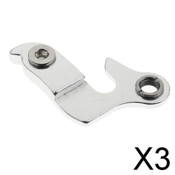 3xBike Rear Derailleur Tail Hook Hanger Extension MTB Adapter With Screws 3#