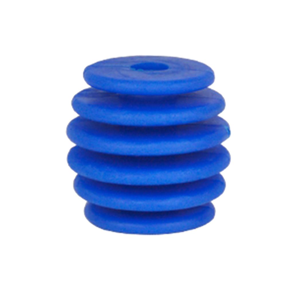 Rubber Compound Bow String Decelerator Archery Stabilizer Suppressor Blue