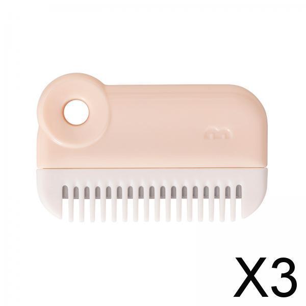 3xMini Hair Trimmer 2 in 1 Hair Cutting Thinning Comb for Home Use Woman Girls