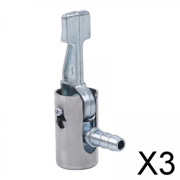 3xCar Tire Inflatable Air Pump Nozzle Metal Adapter Connector Durable