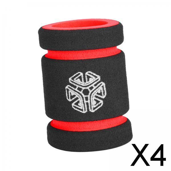 4x22mm Tattoo Grip Cover for 1inch Tattoo Tube Grips Wrap Tattoo Pen Cover Red