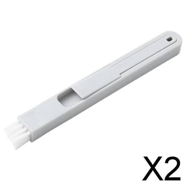 2xComputer Window Crevice Cleaning Brush Keyboard Dust Cleaning Tools