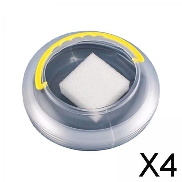 4xPaint Brush Wash Bucket Foldable Paint Brush Washer Water Barrel with Handle L
