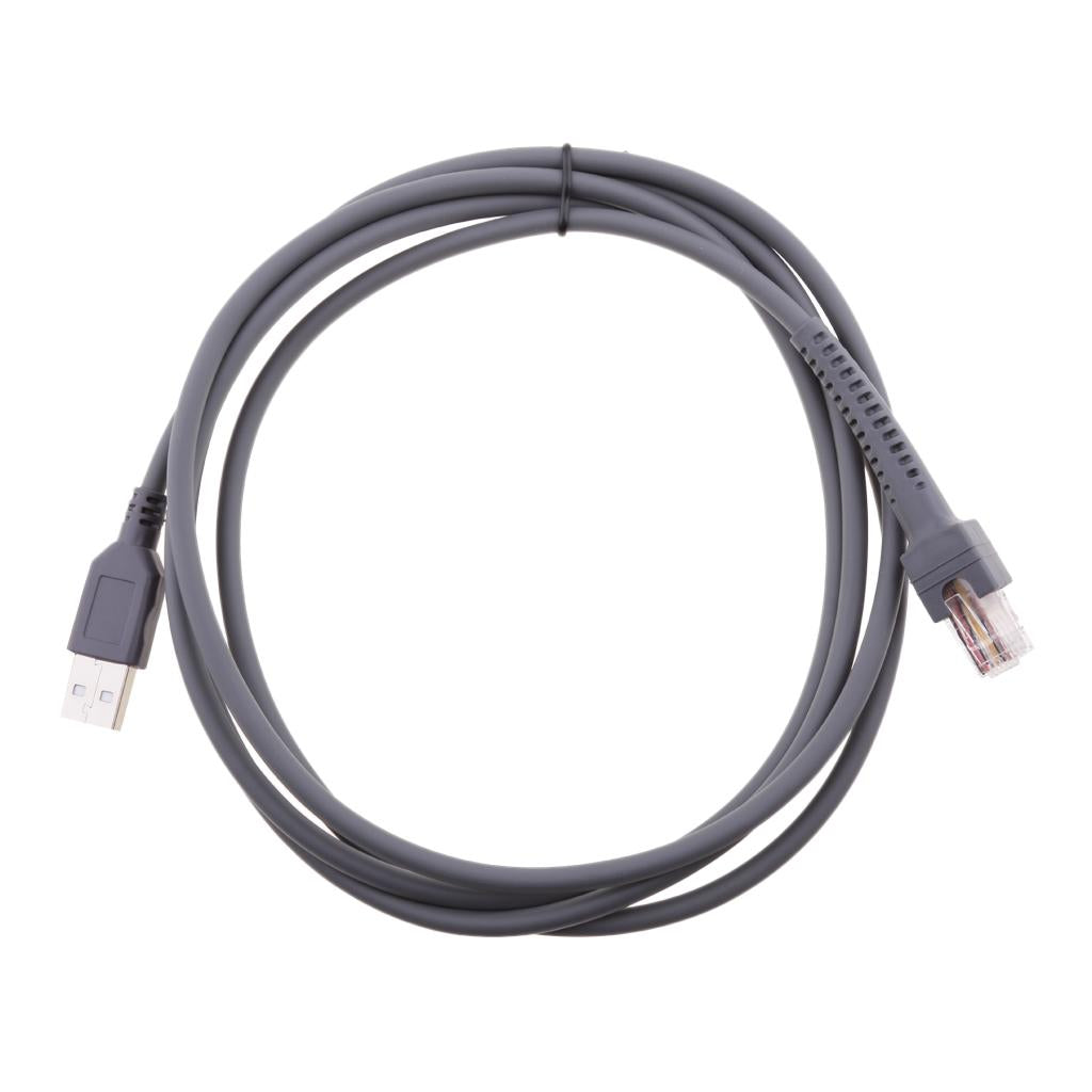 USB Cable for Barcode Scanner LS2208 3408 4278 7808 M2007 Motorola Symbol