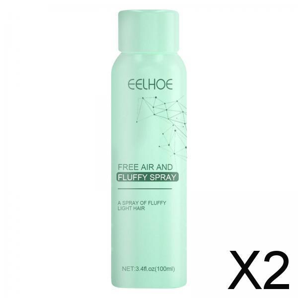 2x100ml 3.38oz Leave in Hair Spray Convenient Oil Control Shampoo