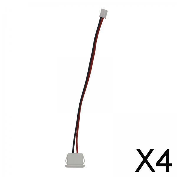4xUSB C Connector Female Socket Power Cable to 2 Pin Wire Accessory 3A Current White