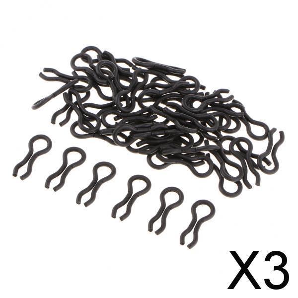 3x50pcs Stainless Steel Do It Mould Loops Sinker Mould Eyes Lead Making