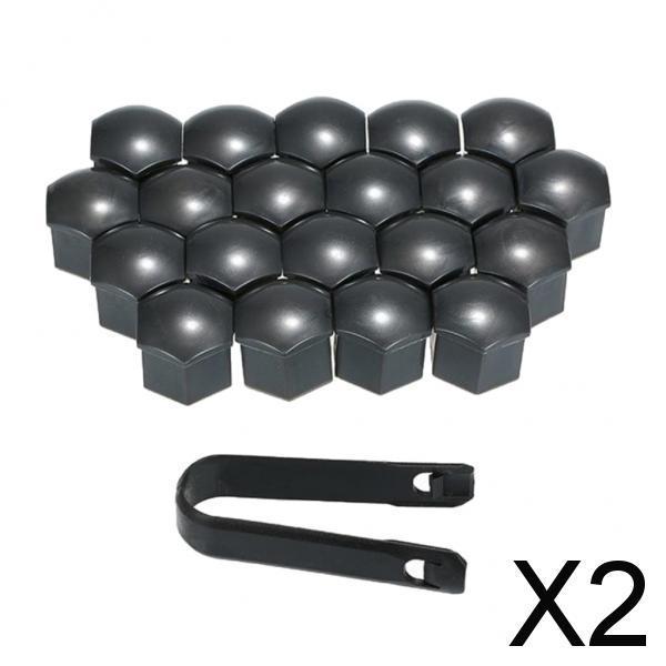 2x20pcs Universal 19mm Wheel Nut Covers Lug Nut Caps Screw Protector others