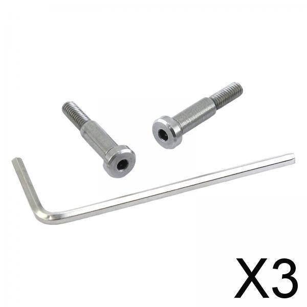 3xLow Friction Step Screw 3x18mm Universal RC Screw Kits for TT02ft 1:10 Scale