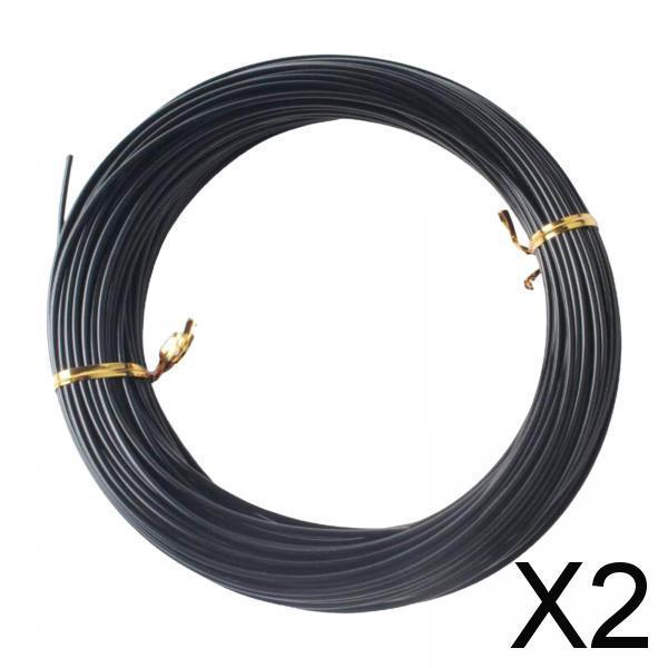 2xMonofilament Fishing Line Mono Nylon Leader Line 30m Dia 1.6mm 320LB
