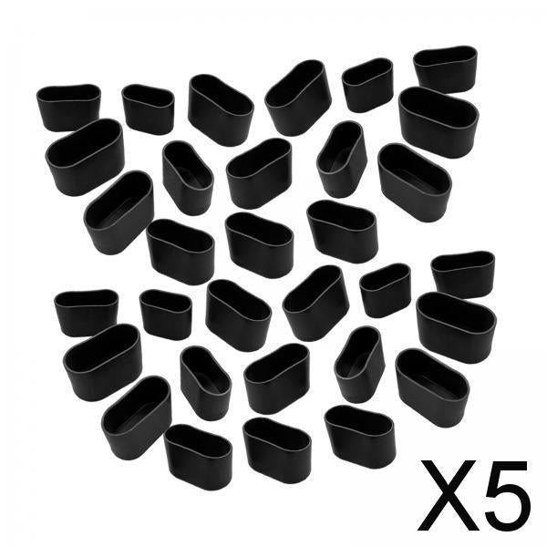5x32Pcs Chair Leg Covers to Protect Floors AntiSlip Chair Leg Floor Protectors 1.5cmx2.5cm