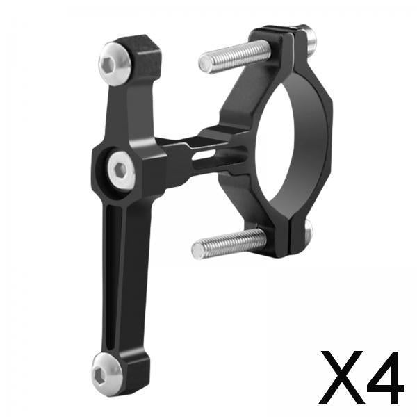 4xBicycle Water Bottle Cage Holder Bike Kettle Rack for Mountain Bikes Black