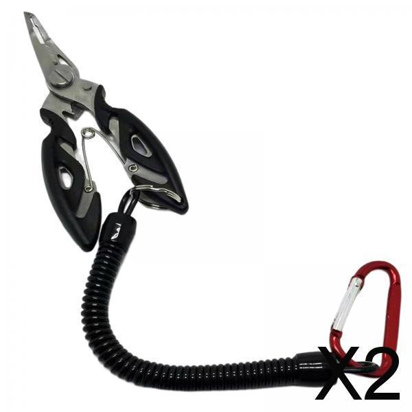 2xLightweight Fishing Pliers Hook Remover Equipment Gadget Gifts for Men