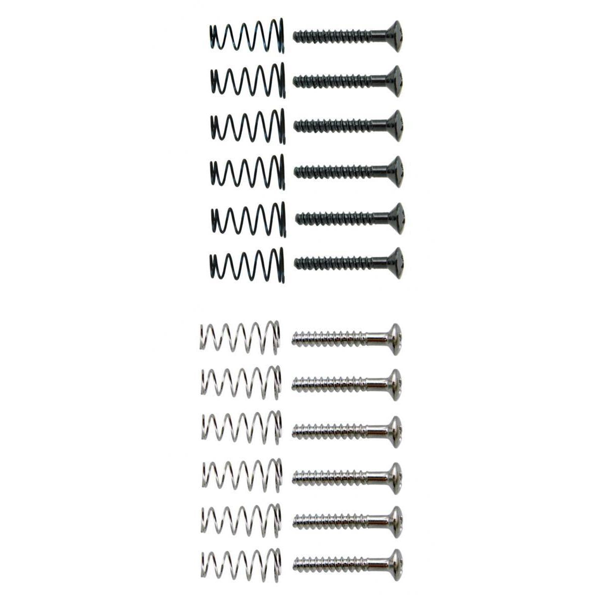 12 Pieces Electric Guitar Single Coil Humbucker Pickup Springs Screws