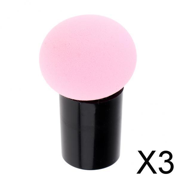 3xSoft Face/Body Cosmetic Large Powder Puff Sponge Makeup Tool Pink