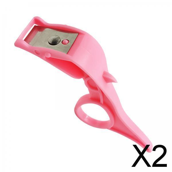 2xOrange Citrus Peeler Portable Fruit Peeling Tool for Cooking Household Party Pink