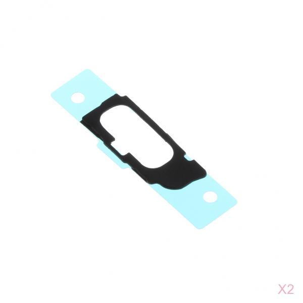 2 X Home Key Rubber Bracket Gasket Seamless Replacement for Samsung S7 Edge
