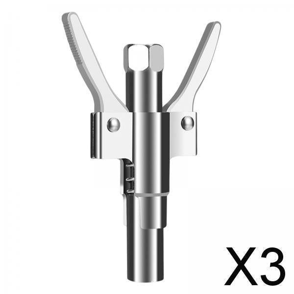 3xGreases Joint Fittings Leakproof for Industrial Machinery and Equipment Double Handle