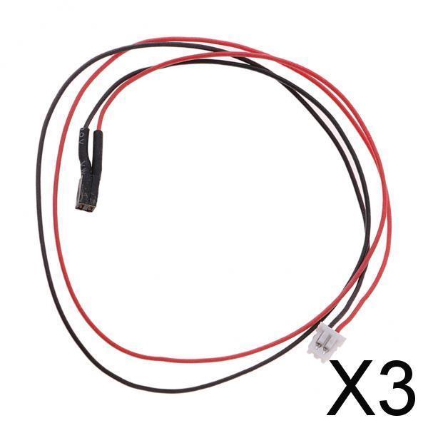 3x20cm Tail Motor Connection Cable XK.2.K124.016 for K124 RC Plane Accessory