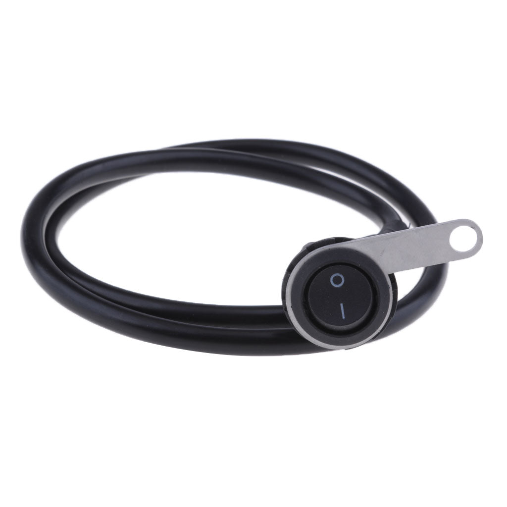 Motorcycle Universal LED Headlight Spot Light Handlebar Light Mount Switch