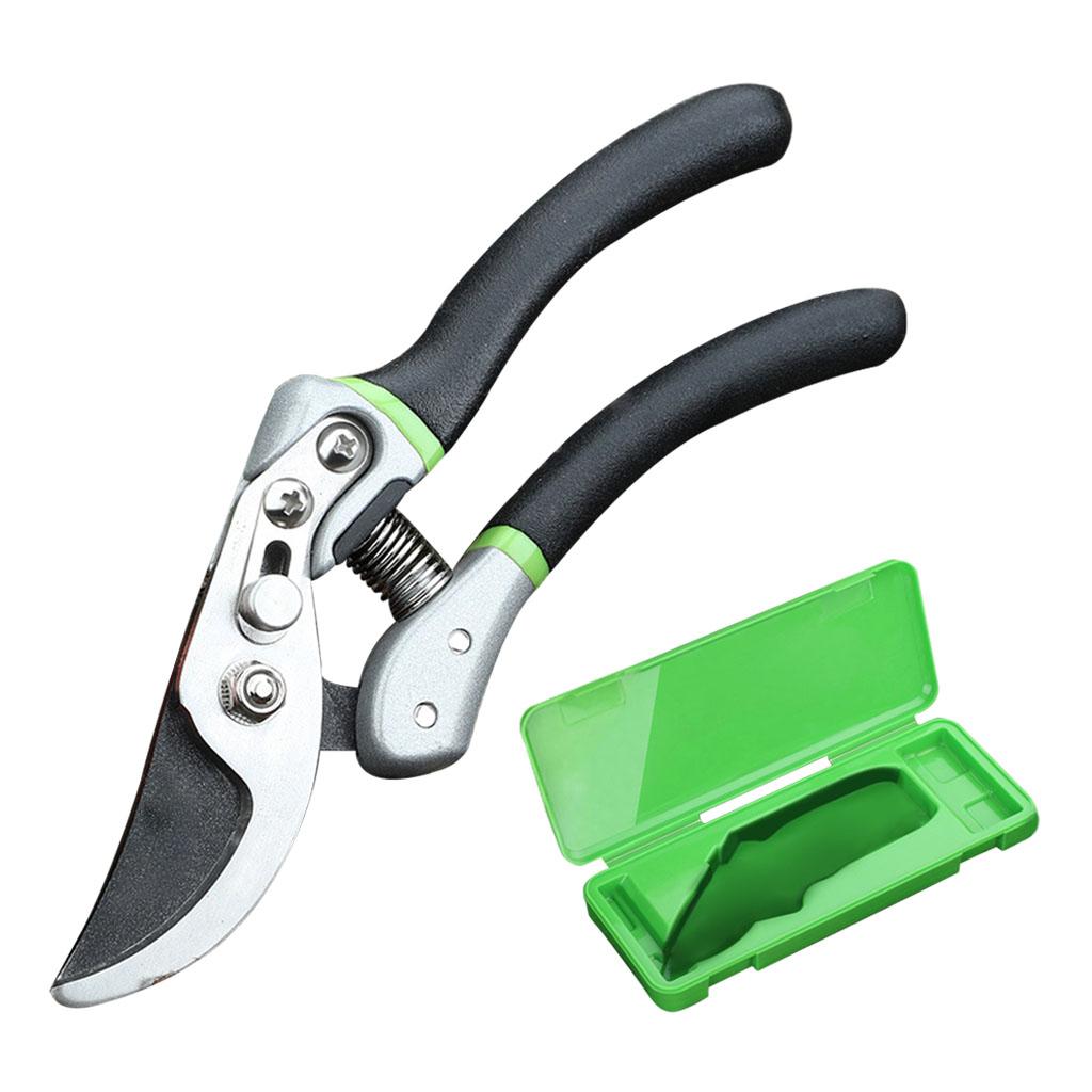 Professional Garden Pruning Shears Scissors Trim for Gardening Branches SK5 Storage Box