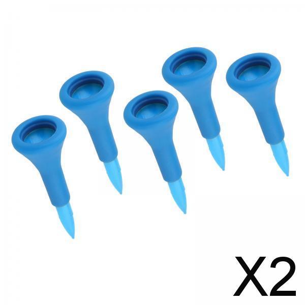 2x5x Driving Rubber Golf Tees Holder Practice Home Outdoor Training Blue